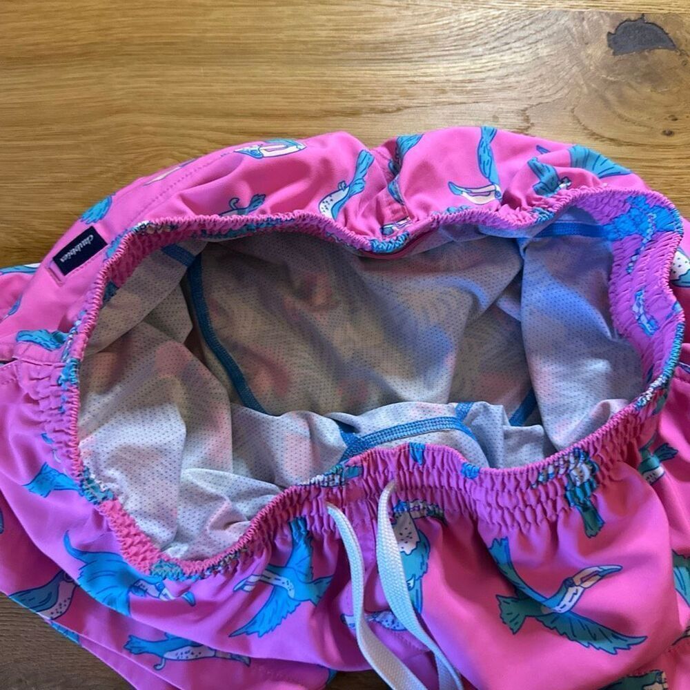 Chubbies toucan can do it pink 5.5” swim trunks large - Picture 5 of 9